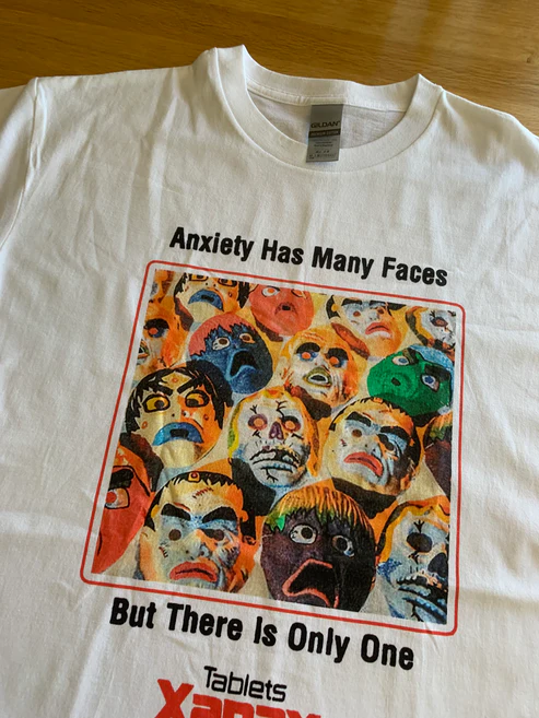 Anxiety has many faces - Tee